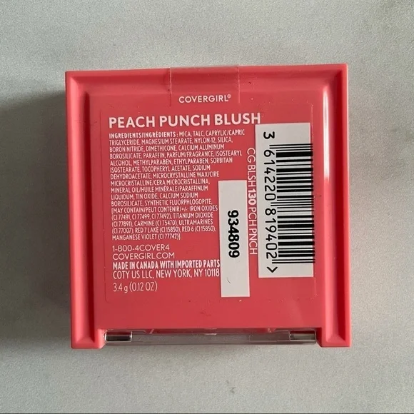 CoverGirl Peach Punch Blush - 2X #130- New! - Picture 4 of 6